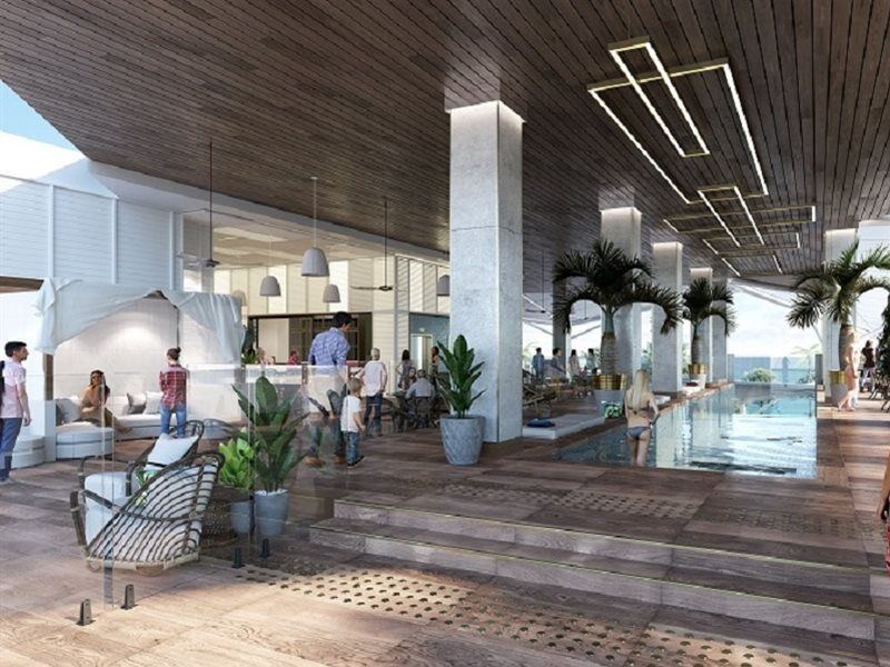 Hotel Crystalbrook Flynn Cairns Exterior foto The lobby of the hotel
