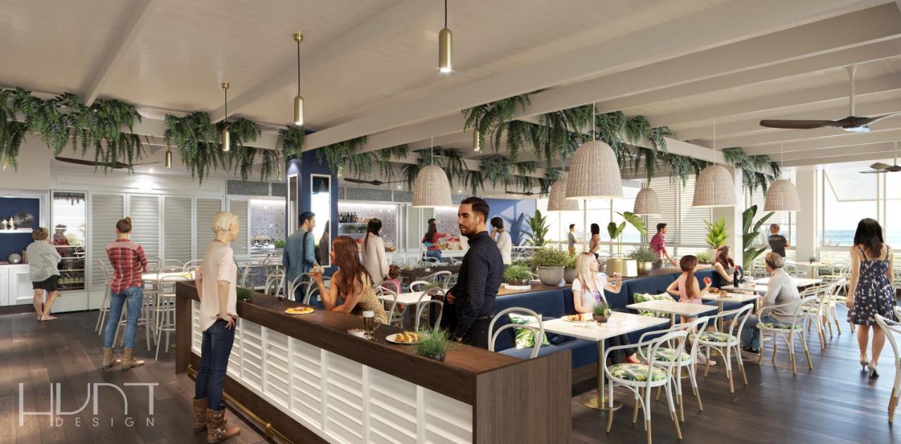 Hotel Crystalbrook Flynn Cairns Exterior foto The interior of the new lounge